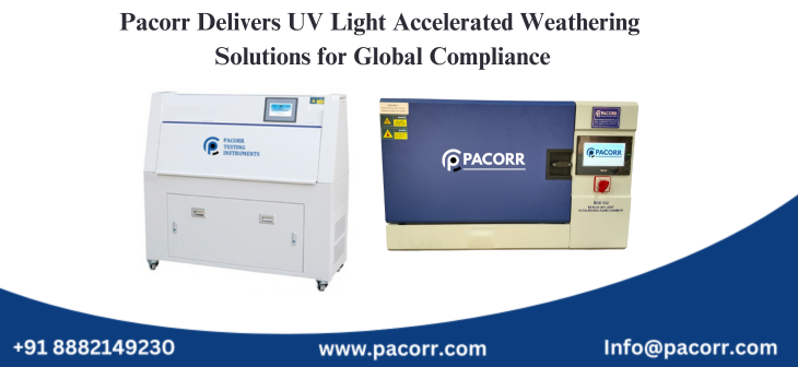 Pacorr Delivers UV Light Accelerated Weathering Solutions for Global Compliance