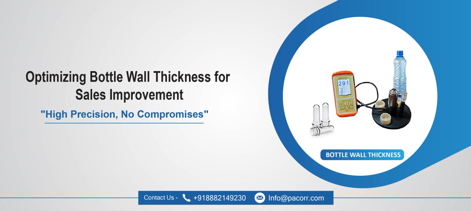 Optimizing Bottle Wall Thickness for Sales Improvement