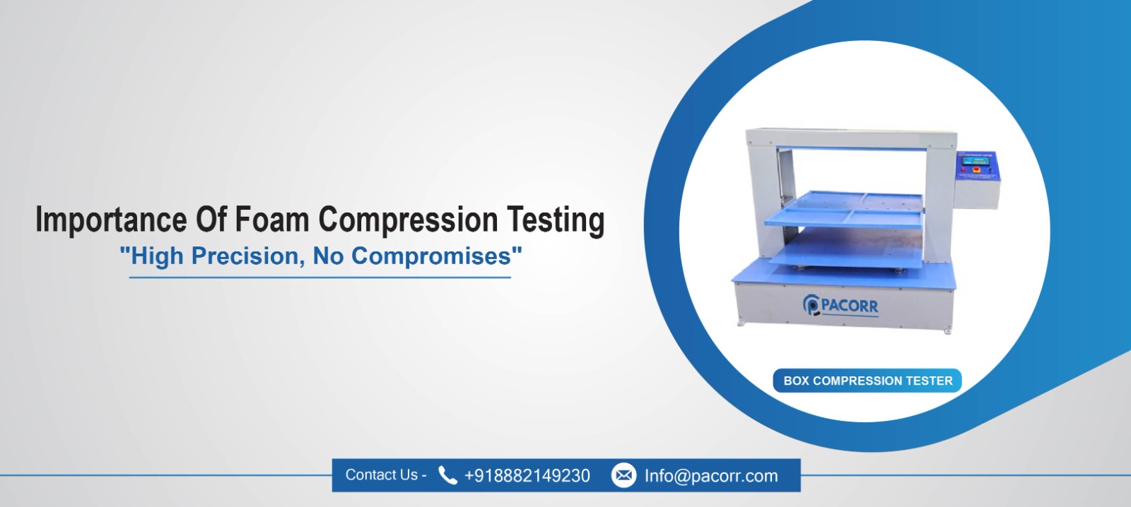 Importance of Foam Compression Testing